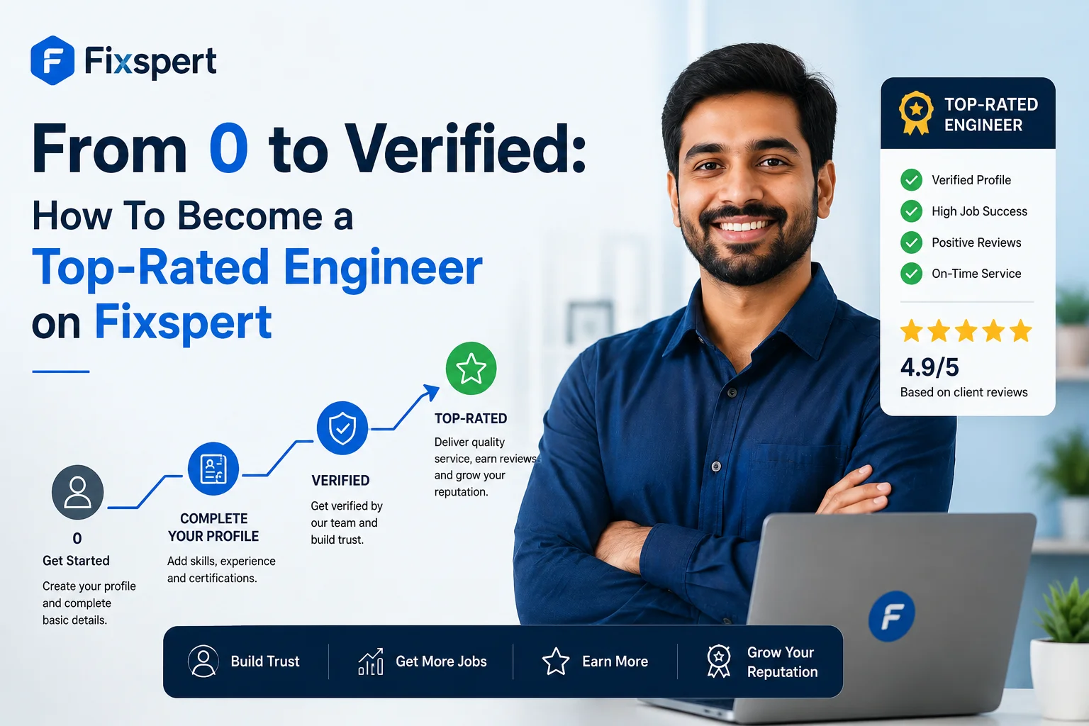 From 0 to Verified: How To Become a Top-Rated Engineer on Fixspert